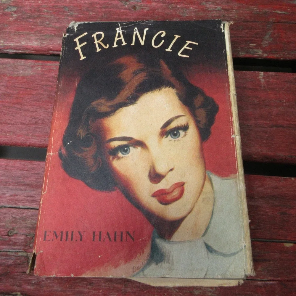 Francie by Emily Hahn 1951 Junior Literary Guild Hardcover w/ Dust Jacket